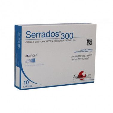 Serrados 300 integratore per infenzioni 10 capsule