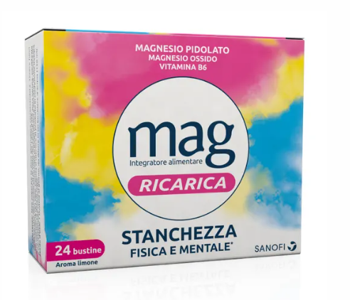 Mag Ricarica Stanchezza Mentale e Fisica 24 bustine