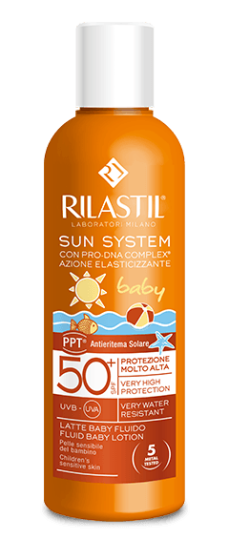 Rilastil sun system latte baby fluido spf50+ 200ml
