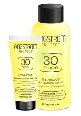 Angstrom bipacco latte spf30 200ml + crema viso spf30 50ml