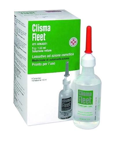 Clisma fleet pronto u, pronto per l'uso 4 flaconi 133ml