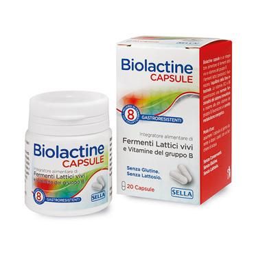 Sella biolactine fermenti+vitamine b 20 capsule