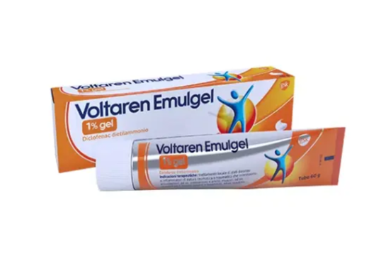Voltaren Emulgel 1% Antinfiammatorio Diclofenac Dolori Muscolari Dolori Articolari 60g