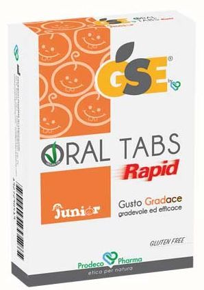 Gse oral tabs rapid junior 12cpr