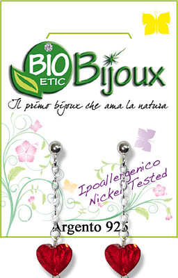 Orecchino 3 farfalle argento