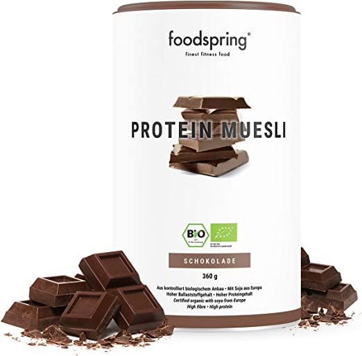 Foodspring Bio Protein Muesli Cioccolato 360g