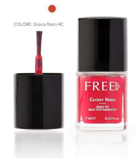 Free age glossy nails 4c 7ml