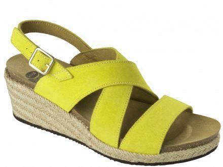 Scholl sotiria suede w yellow 36