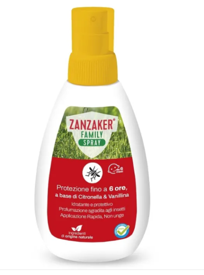 Zanzaker Family Spray AntiZanzare 6H 100ml