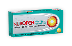 Nurofen influenza e raffreddore 200mg + 30mg 12 cpr