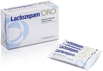 Lactozepam oro integratore alim 28g 14bs