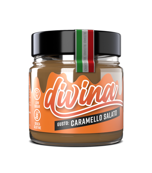 Divina Crema Spalmabile Caramello Salato 250g