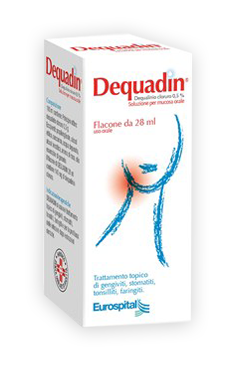 Dequad, 0,5% soluzione per mucosa orale flacone 28ml