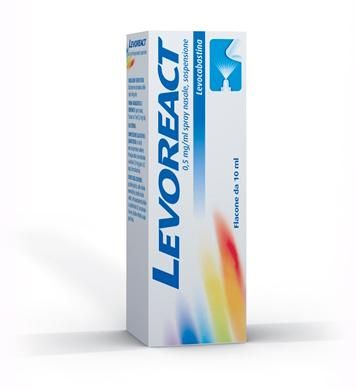 Levorea, 0,5mg/ml spray nasale, sospensione flacone da 10ml
