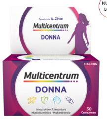 Multicentrum donna integratore multivitaminico multiminerale 30 compresse