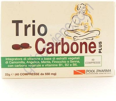 Triocarbone plus 40cpr