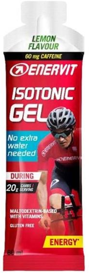 Enervit Sport Isotonic Gel Lemon Flavour 60g