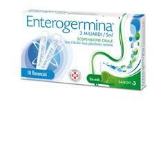 Enterogermina 2 miliardi/5ml sospensione orale 10 flaconcini 5ml