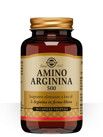 Solgar Amino Arginina 500 50 capsule vegetali