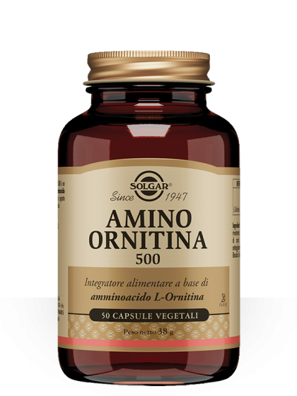 Solgar Amino Ornitina 500 50 capsule vegetali