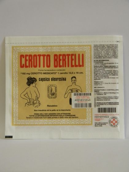 Cerotto bertelli 16 x 12,5cm