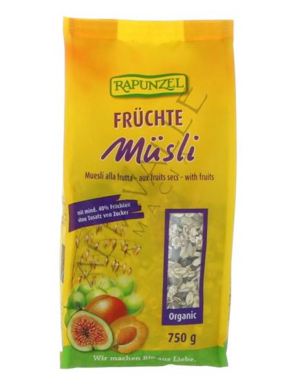 Rapunzel muesli frutta 750g