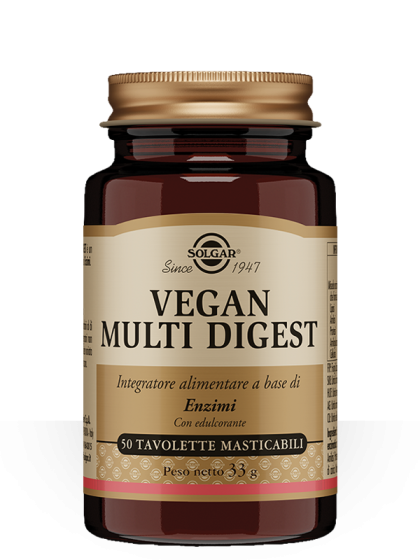 Solgar Vegan Multi Digest 50 tavolette masticabili 