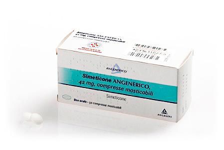 Simeticone a, 42mg compresse masticabili 50 compresse in blister pvc/al