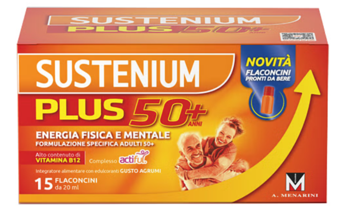 Sustenium Plus 50+ 15 Flaconcini