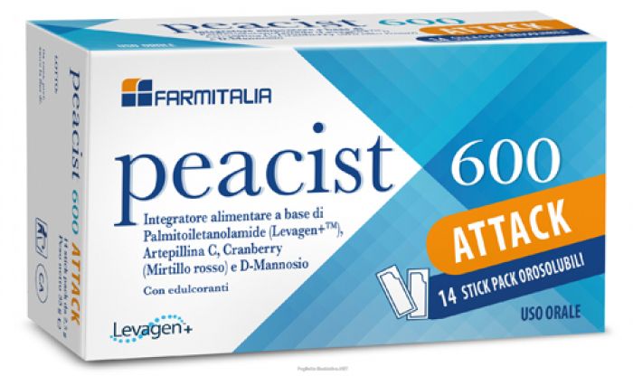 Peacist 600 attack 14 bustine