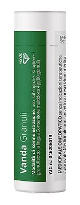 Vanda , granuli 1 contenitore multidose in pp da 4g (80ganuli) con tappo dispensatore in ps