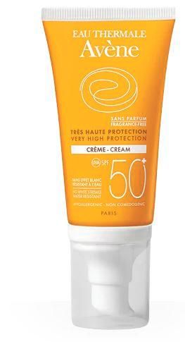 Avene crema solare spf50+ senza profumo 50ml