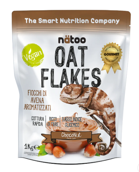 Natoo Oat Flakes Fiocchi di Avena Choconut 1 kg