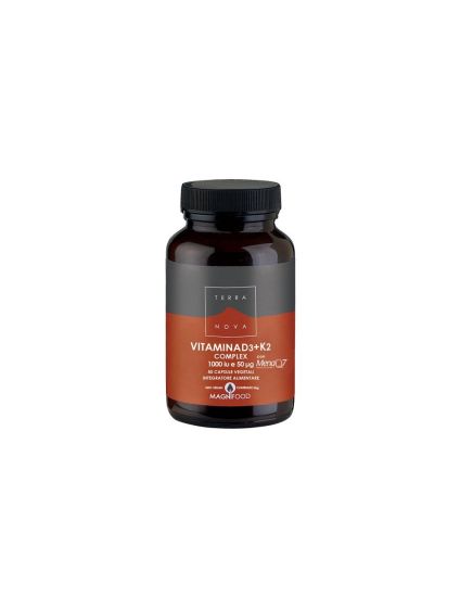 Terranova vitamina d3+k2 50 capsule