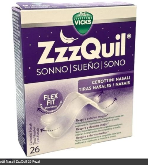 ZZZQuil Cerotti Nasali 26 pezzi
