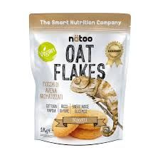 Natoo Oat Flakes Fiocchi di Avena Biscotti 1Kg