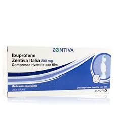 Ibuprofene zentiva 200mg 24 compresse in blister pvc / al