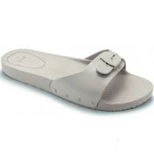 Scholl pop pvc unisex grigio chiaro numero 41