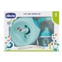 Ch set pappa 6m+ azzurro