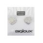 White pave heart bjt921