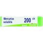 Mercurius solubilis 200ch globuli dose 1g