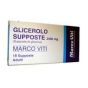 Supposte glicerina , adulti 2.250mg supposte 18 supposte