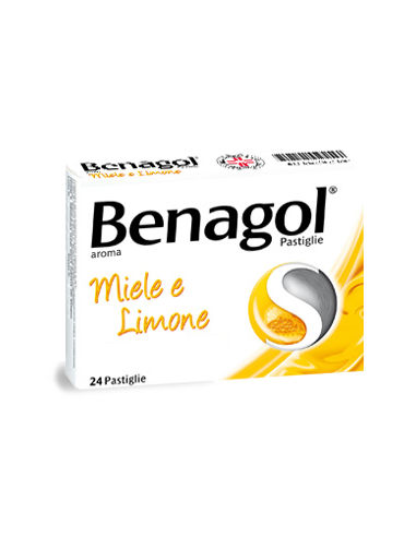 Benagol MIele e LImone 24 pastiglie