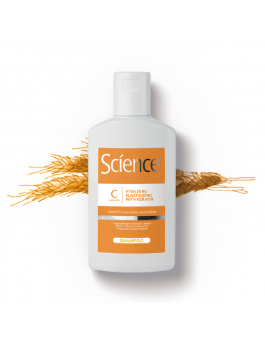  Science Shampoo Nutriente Elasticizzante  alla Keratina Capelli Fragili e Trattati 200ml