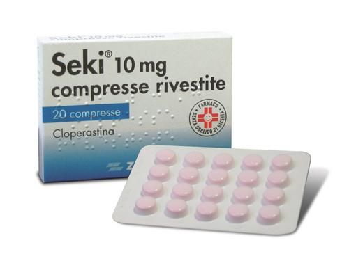 Seki, 10mg compresse rivestite 20 compresse