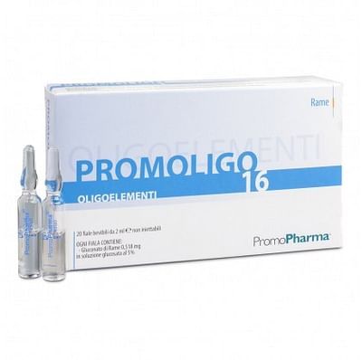 Promoligo 16 rame 20 fiale 2ml