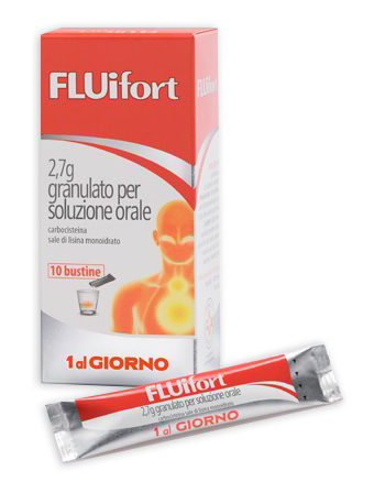 Fluifort granulato 10 bustine 2,7g