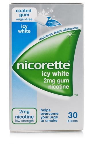 Nicorette 2mg gomme da masticare medicate gusto menta forte 30gomme