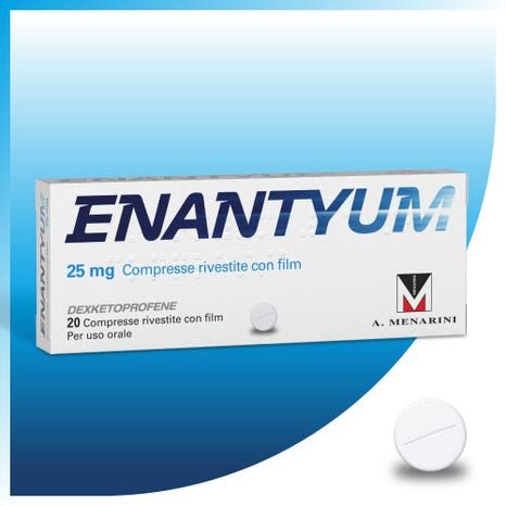 Enantyum 25mg 20 compresse rivestite con film