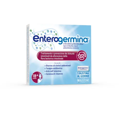 Enterogermina 6 miliardi/2g polvere per sospensione orale 10 bustine